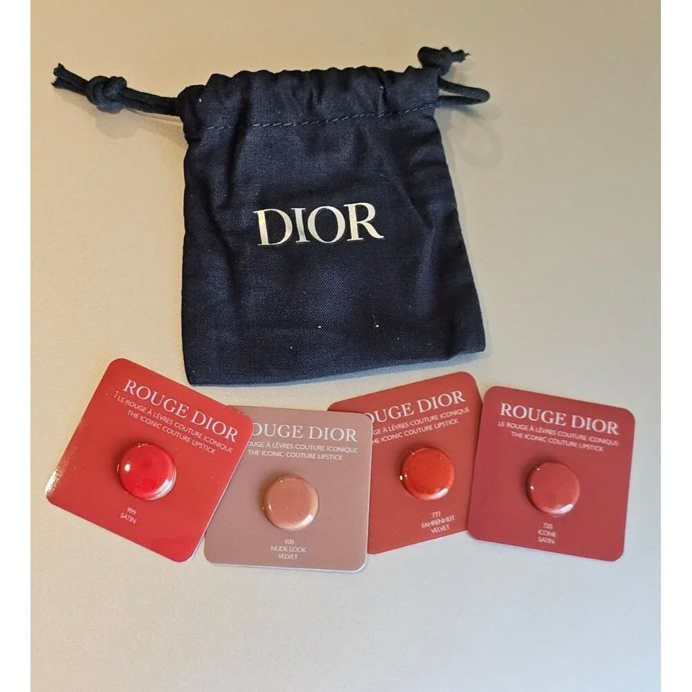 Dior lipstick samples